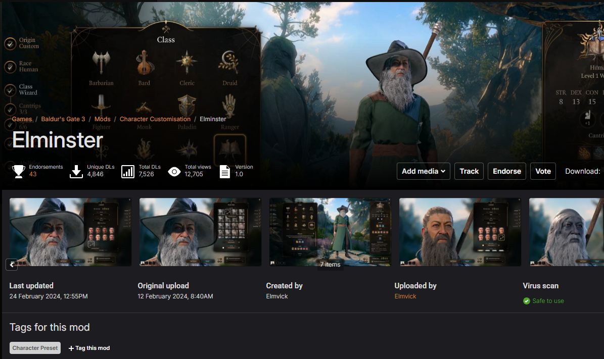 Custom character mod screenshot 10